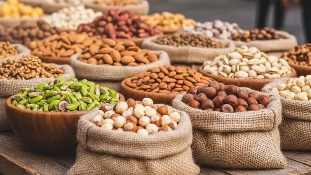 خرید آجیل تازه در کرج